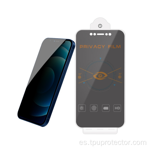 Protector de pantalla de cerámica mate de privacidad para iPhone 12